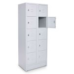 Schließ- und Fächerschrank mit 70 cm Breite...