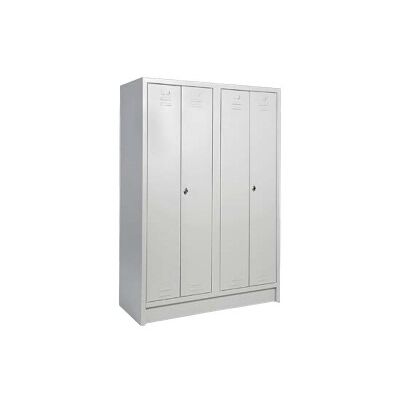 Garderobenspind mit 120 cm Breite 4 Türen und 2 Drehriegel