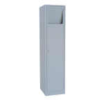 Wäschesammelschrank ST40 mit Tür in RAL7035 (lichtgrau)