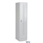 Design-Reihenspind ST41 mit Trennwand RAL7035