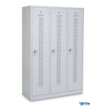 Design-Reihenspind ST118 mit Trennwand RAL7035