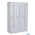 Design-Reihenspind ST118 mit Trennwand RAL7035