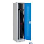 Design-Reihenspind ST41 mit Trennwand RAL5015