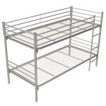 Etagenbett 200 x 90 cm in RAL9006 (weißaluminium)