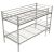 Etagenbett 200 x 90 cm in RAL9006 (weißaluminium)