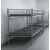 Etagenbett 200 x 90 cm in RAL9006 (weißaluminium)