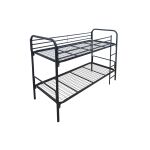 Etagenbett 190 x 90 cm in RAL9005 (tiefschwarz)