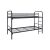 Etagenbett 190 x 90 cm in RAL9005 (tiefschwarz)