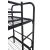 Etagenbett 190 x 90 cm in RAL9005 (tiefschwarz)