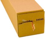 Plan-Box, quadratisch mit doppelter Haftklebung und Aufreißfaden 610 x 105 x 105 mm A1