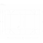 Klappdeckelkarton weiß, Groß 600 x 400 x 200 mm