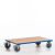 Rollcart Plattformwagen 02-5988, Ladefläche 1200x800 mm, Tragkraft: 600 kg, blau
