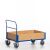 Rollcart Bordwandwagen 02-1268, Ladefläche 1200x770mm, Tragkraft: 600 kg, blau