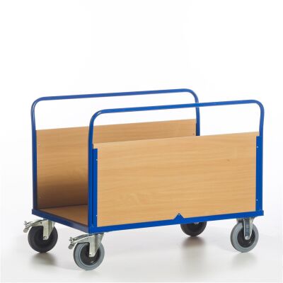 Rollcart Zweirandwagen 02-6066, Ladefläche 1000x570mm, Tragkraft: 600 kg, blau