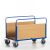 Rollcart Zweirandwagen 02-6068, Ladefläche 1200x770mm, Tragkraft: 600 kg, blau