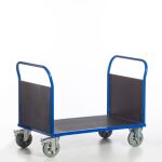 Rollcart schwerer Doppel-Stirnwandwagen - Ladefläche...
