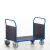 Rollcart schwerer Doppel-Stirnwandwagen - Ladefläche LxB: 2000x800mm
- Außenmaß LxB: 2170x800mm
- Tragkraft: 1200kg