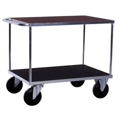 Rollcart verzinkter Tischwagen 2 Ladefläche - Ladefläche LxB: 1000x700mm
- Außenmaß LxB: 1100x700mm
- Tragkraft: 500kg