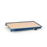 Rollcart Faltbarer Tischwagen 06-7016, Ladefläche 1000x600 mm, Tragkraft 150 kg, blau