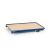 Rollcart Faltbarer Tischwagen 06-7016, Ladefläche 1000x600 mm, Tragkraft 150 kg, blau