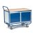 Rollcart Montagewagen 07-4346, 2 Stahlschränke, Ladefläche: 1000x575mm, Tragkraft: 300 kg