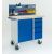 Rollcart Werkstattwagen 07-4361L1, 4 Schubladen.1 Stahlschschrank,1xLochplatten, Ladefläche: 1000x600mm, Tragkraft: 400kg
