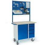 Rollcart Werkstattwagen 07-4361L2, 4 Schubladen.1...