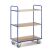 Rollcart Etagenwagen 3 Böden 08-7235, Ladefläche 800x500mm, Tragkraft 250 kg, blau
