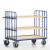 Rollcart Etagenwagen (Grundmodell!) Kästen 08-7362, Ladefläche 1175x775mm, Tragkraft 500 kg, blau