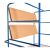 Rollcart Klapp-Etagenwagen 08-7808, Ladefläche 1200x800mm, Tragkraft 600 kg, blau