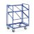 Rollcart Eurokastenwagen, offen 16-4343, Ladefläche 1240x620mm, Tragkraft 200 kg, blau