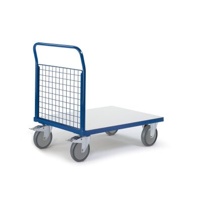 Rollcart Gitter-Stirnwandwagen - Ladefläche LxB: 1200x800mm
- Außenmaß LxB: 1320x800mm
- Tragkraft: 600kg