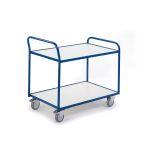 Rollcart Tischwagen mit 2 Etagen - Ladefläche LxB:...