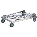 Rollcart Schiebebügelwagen Klappbügel \"Baukastensystem\" - Ladefläche LxB: 780x520mm
- Außenmaß LxB: 825x520mm
- Tragkraft: 100kg