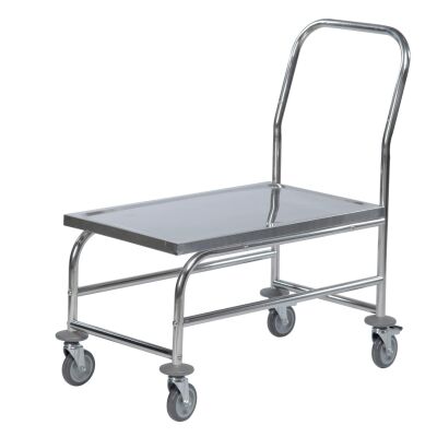 Rollcart Schiebebügelwagen erhöhte Ladefläche \"Baukastensystem\" - Ladefläche LxB: 840x500mm
- Außenmaß LxB: 880x500mm
- Tragkraft: 150kg