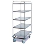 Rollcart Tischwagen (schwer), Edelstahl,...