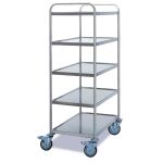 Rollcart Tischwagen, Edelstahl, verschweißt,  5...