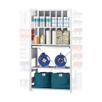 GR, Regalmodul M4, 2000 x 1000 x 500 mm, RAL 7035...