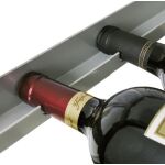 GR, Weinregal 2300 x 1000 x 250 mm, schwarz/silber, 12...