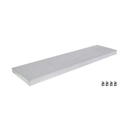 Zusatz-Fachboden MULTIplus150 1000 x 250, silber, inkl. 4 Fachbodenträgern