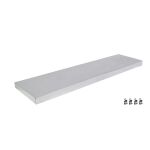 Zusatz-Fachboden MULTIplus150 1000 x 250, silber, inkl. 4...