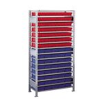 GR, Kleinteileregal-Set 2 MULTIplus150, 2000 x 1000 x 600...