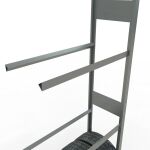 AR, Räder-/Reifenregal, 4500 x 900 x 400 mm, verzinkt, 6 Lagerebenen á 150 kg Fachlast pro Ebene