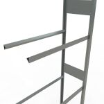 AR, Räder-/Reifenregal, 4500 x 900 x 400 mm, verzinkt, 6 Lagerebenen á 150 kg Fachlast pro Ebene