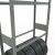 GR, Räder-/Reifenregal, 3500 x 1000 x 400 mm, verzinkt, 5 Lagerebenen á 150 kg Fachlast pro Ebene