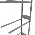 AR, Räder-/Reifenregal, 3500 x 1000 x 400 mm, verzinkt, 5 Lagerebenen á 150 kg Fachlast pro Ebene