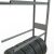 AR, Räder-/Reifenregal, 3500 x 1000 x 400 mm, verzinkt, 5 Lagerebenen á 150 kg Fachlast pro Ebene