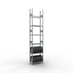 GR, Räder-/Reifenregal, 4500 x 1000 x 400 mm,...
