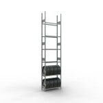 GR, Räder-/Reifenregal, 4500 x 1050 x 400 mm,...