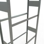 GR, Räder-/Reifenregal, 4500 x 1050 x 400 mm, verzinkt, 6 Lagerebenen á 150 kg Fachlast pro Ebene